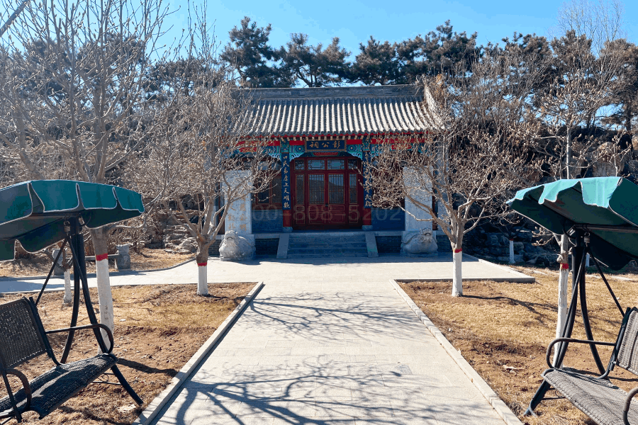 灵山宝塔环境图